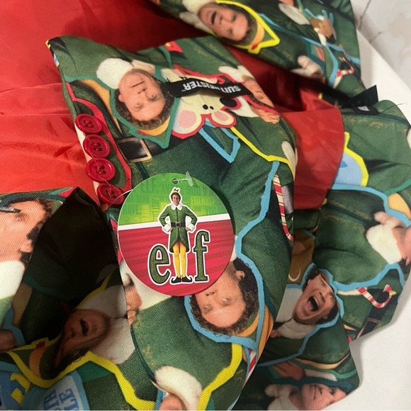 Suitmeister Buddy The Elf Holiday Christmas Blazer Small 34-36 Multicolor Unique - Picture 15 of 16